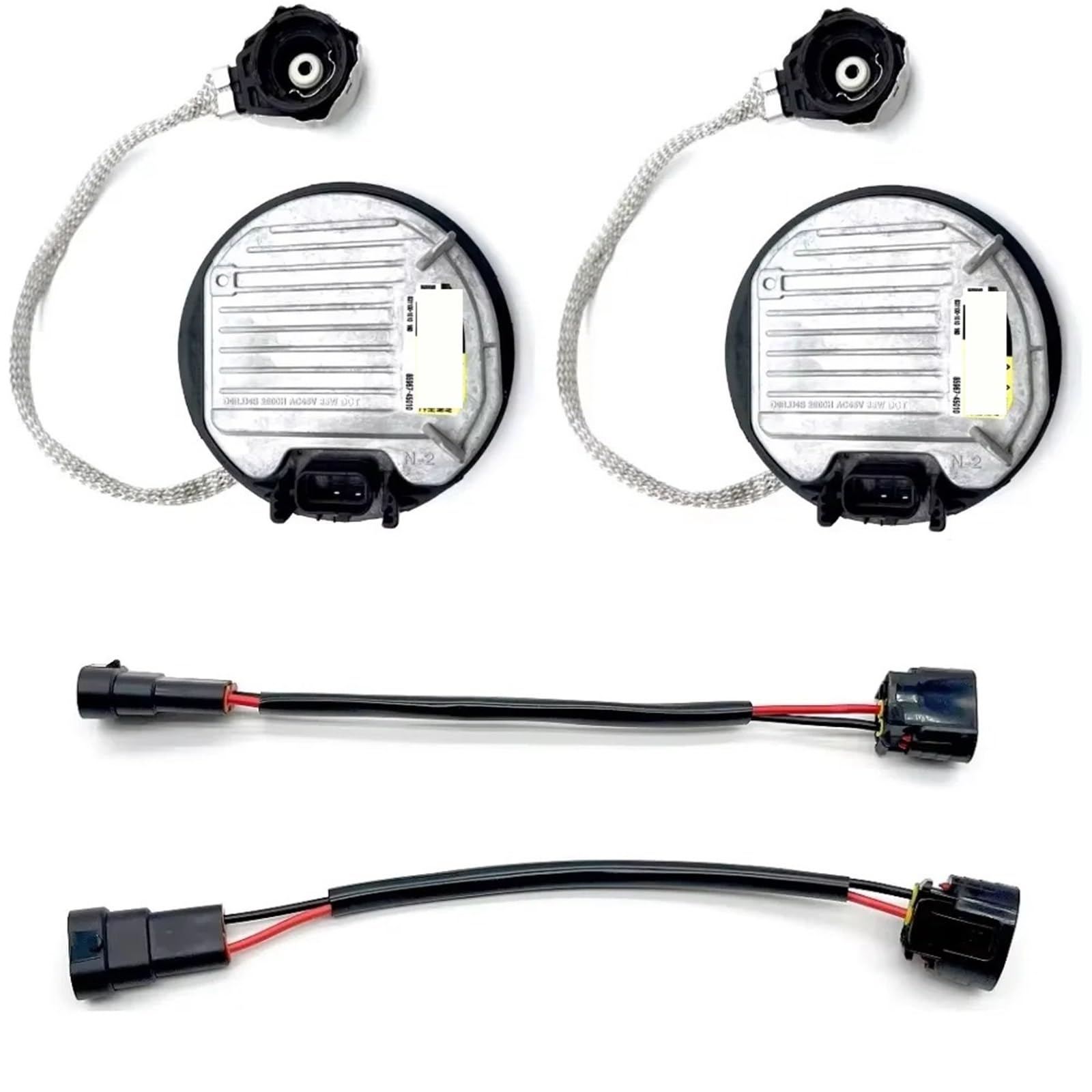 Ballast Headlight Control Module for Toyota for Sienna 2.7L 3.5L D4S HID Xenon Headlight Ballast Control Unit Module ECU 85967-45010 85967-02010 81107-75020(2pc Ballast and Wire)