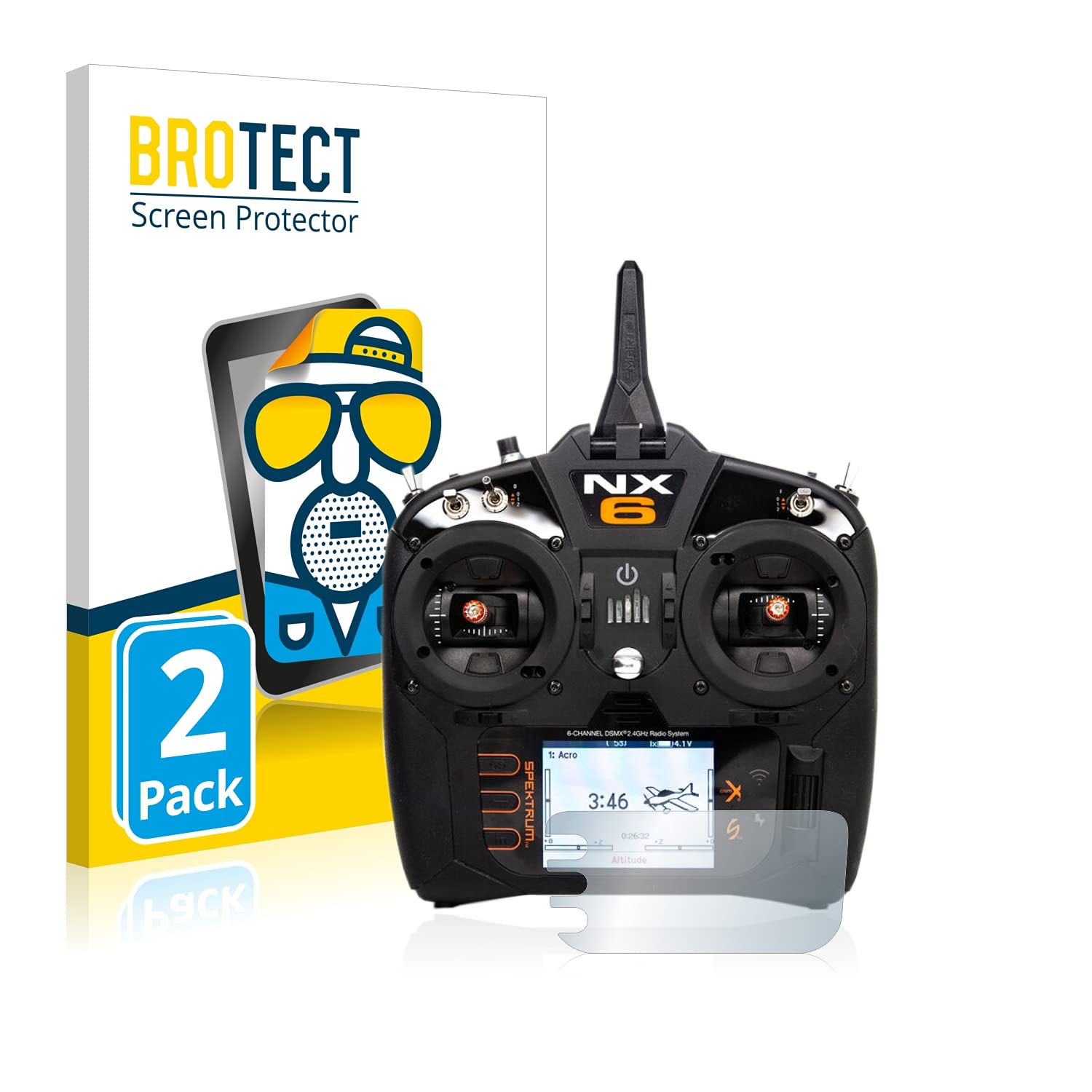 BROTECT Entspiegelungsfolie für KINMRIS R36S 3.5 Displayschutz Displayschutzfolie Folie Matt