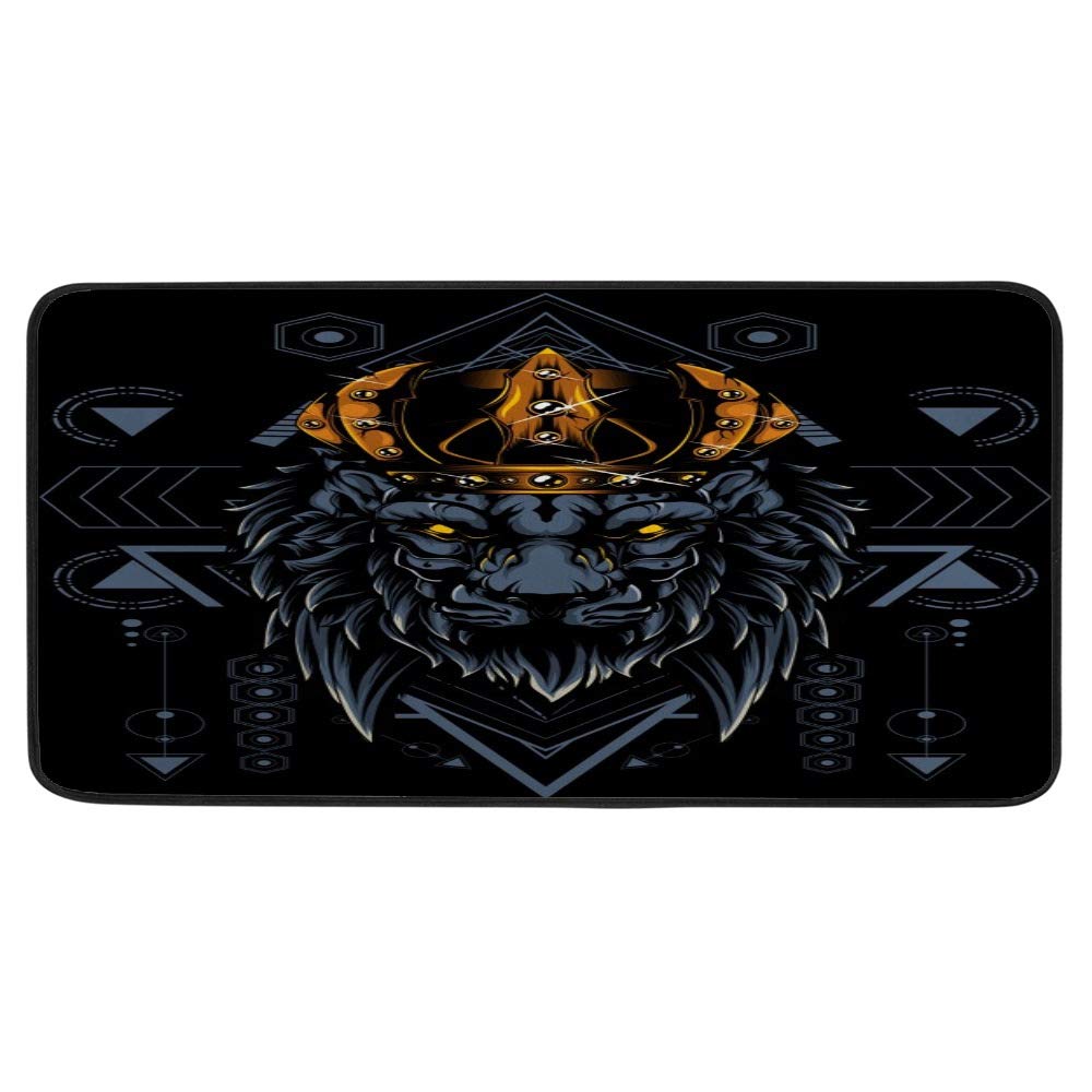 Tapis de cuisine antidérapant haut de gamme King of Lion grand confort