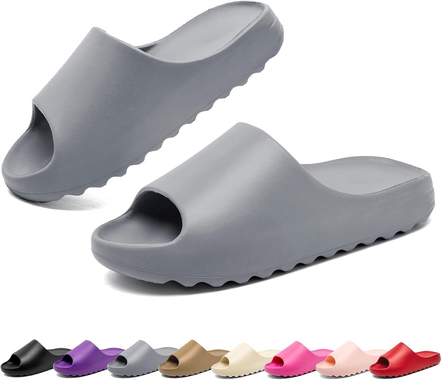 Shoquis Kids Cloud Sandals for girls boys, Comfortable Kids Slippers,EVA Anti-Slip shower shoes,Thick Sole Open Toe Garden Shoes,girls sandals,toddler slippers for Indoor and Outdoor Size