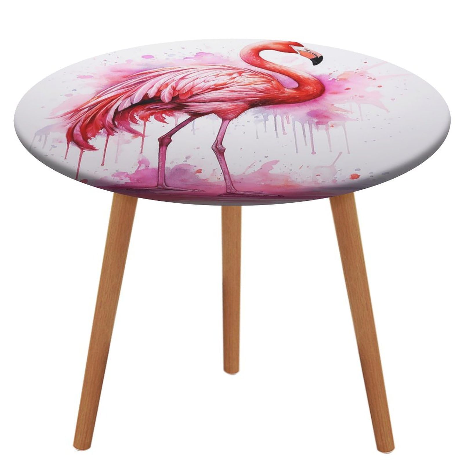 Nappe ronde infroissable et imperméable de cuisine pour table de fête