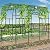 UrGROWA Outdoor Garden Arch Trellis, 87" H Large Garden Trellis for Climbing Plants, Metal Plant Support Trellis Archway Arbor Tunnel Large Trellis for Vegetables Plant Cucumber Trellis