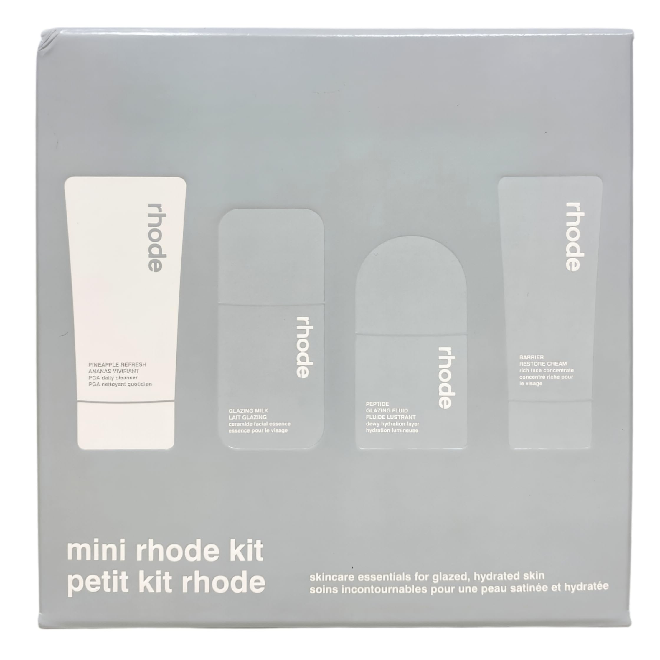 Amazon.com: Rhode Mini Kit Glazed Skincare Essentials – 4-Piece