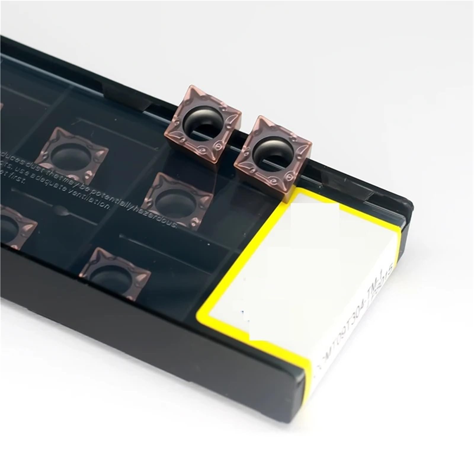 10 Pz CCMT09T304/308 LP8015 Inserti In Metallo Duro Ad Alta Efficienza Per Utensili Di Lavorazione Tornio In In Acciaio Inossidabile(CCMT09T304-MSF 8015)