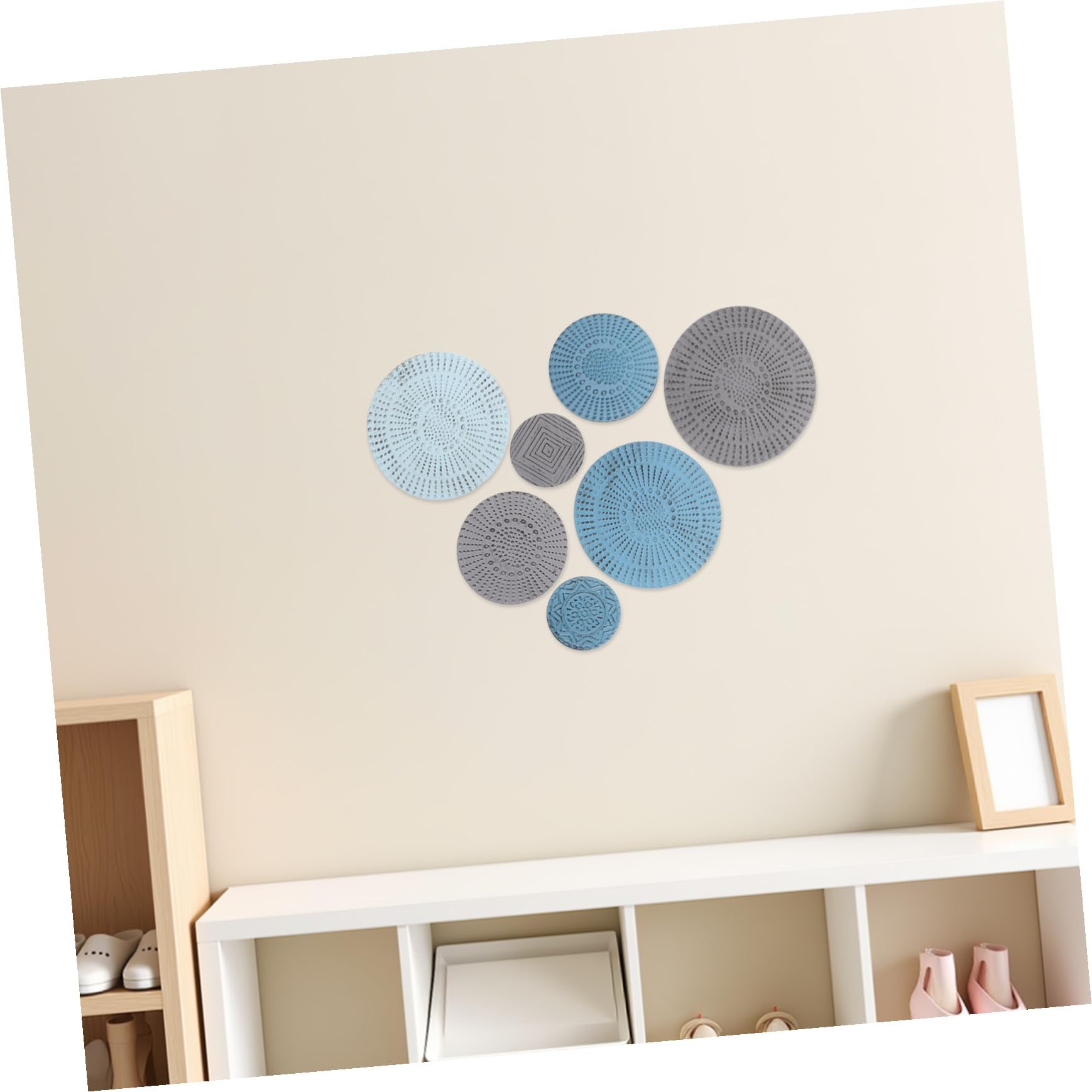 Alipis Adorno De Hierro Forjado Esculturas De Pared De Hierro Decoración Del Arte Del Hogar