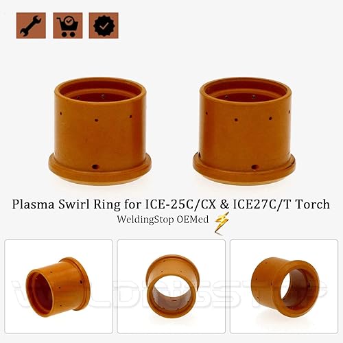 Miniatura 9 de WeldingStop 176655 176656 - Kit para molinillo de plasma (375 X-treme - Cortador de plasma ICE-25C ICE-27C (NO Spectrum 375 X-treme con antorcha