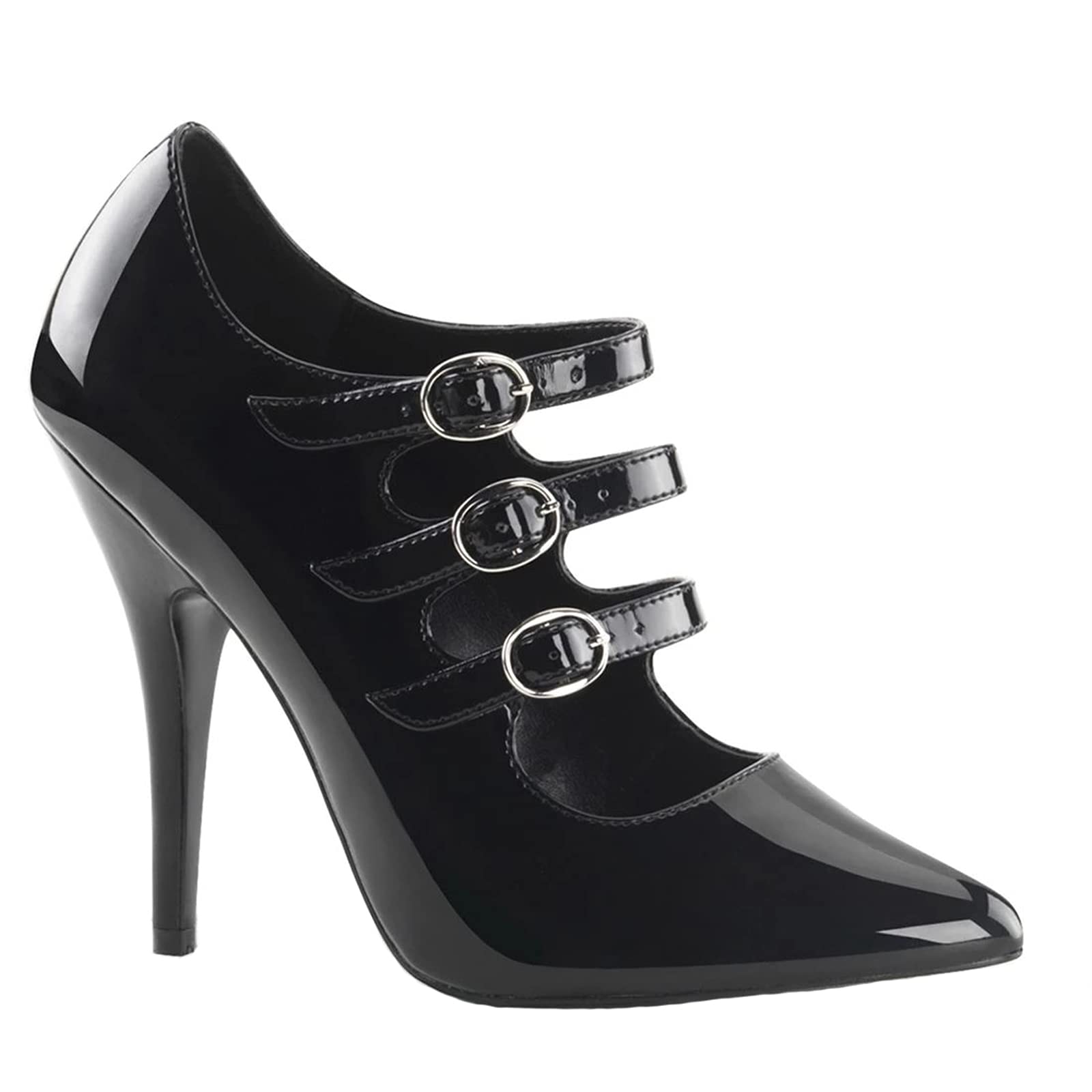 Escarpins de luxe classiques bout pointu noir mode femme