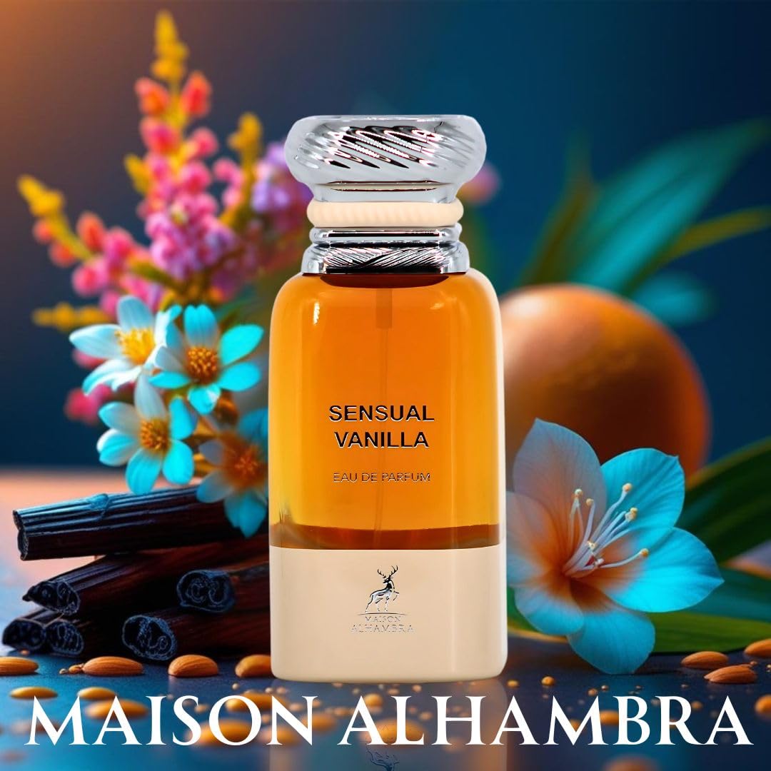 Sensual Vanilla by Maison Alhambra for Unisex - 2.7 oz EDP Spray