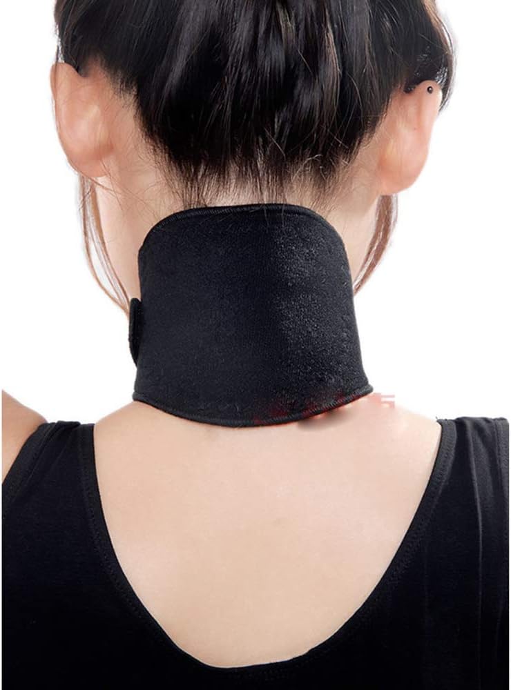 MQSS Collarines Cervicales Dormir, Collarín Cervical para el Alivio del Dolor de Cuello, Dolor de Cabeza, Migrañas Cuello de autocalentamiento Ajustable4pcs