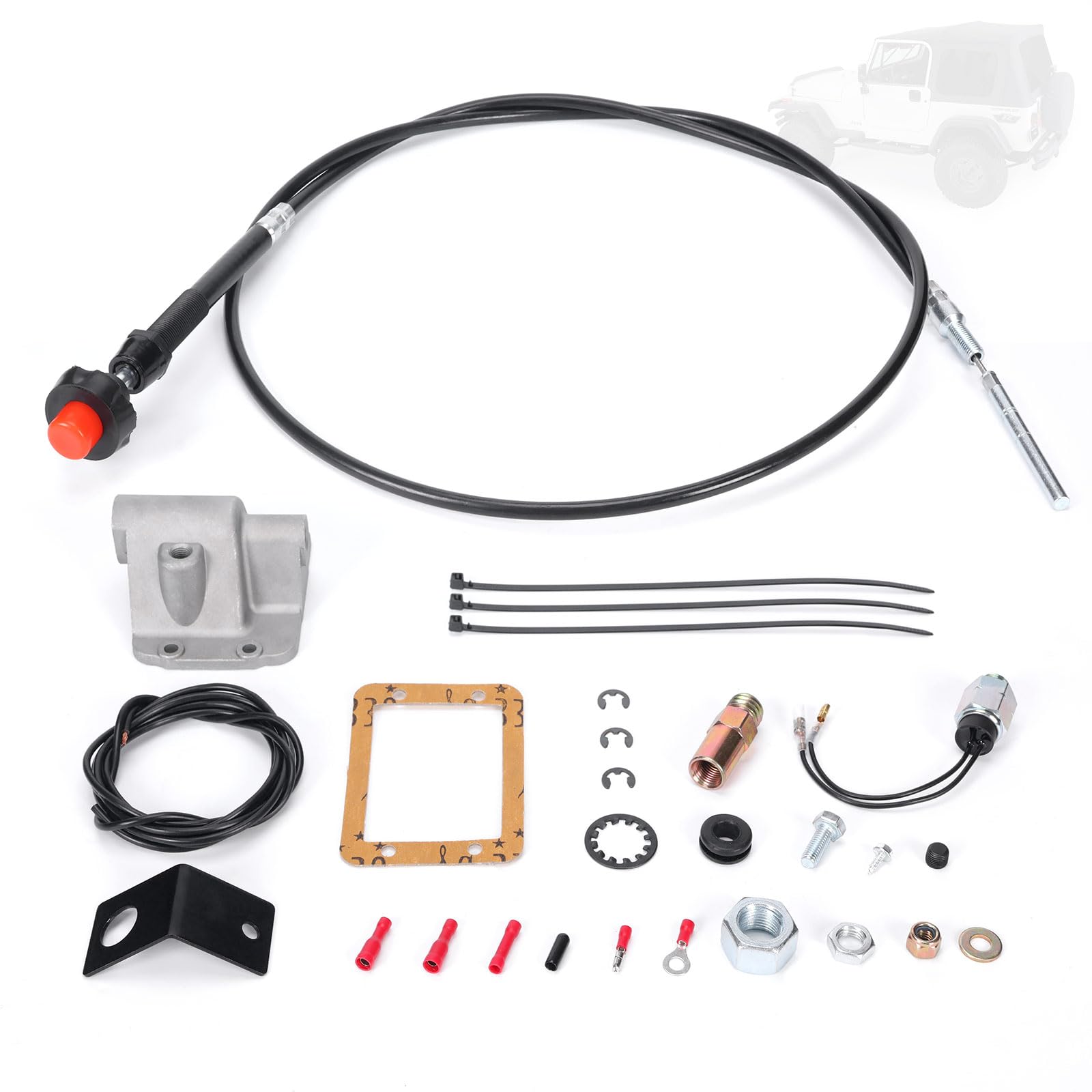 Amazon.com: Psl900 Axle Disconnect Kit, 4x4 Posi-Lok Axle Cable