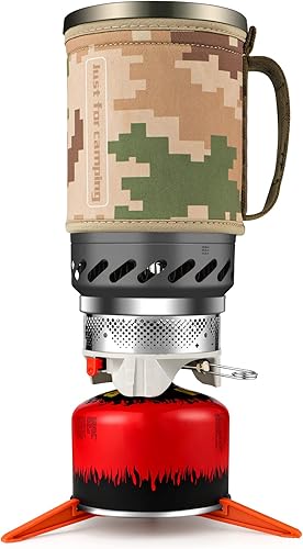 CAMPEAK Gen Camping Stove Cooking System Quemador portátil para acampar Estufa de senderismo rápida y segura