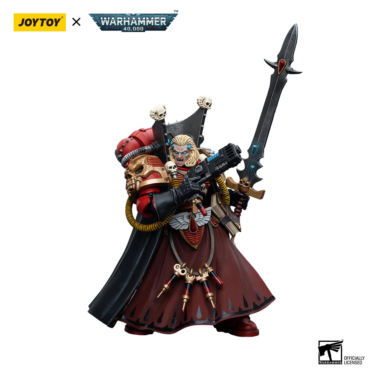 Boneco JoyToy Warhammer 40K: Blood Angels Mephiston escala 1:18