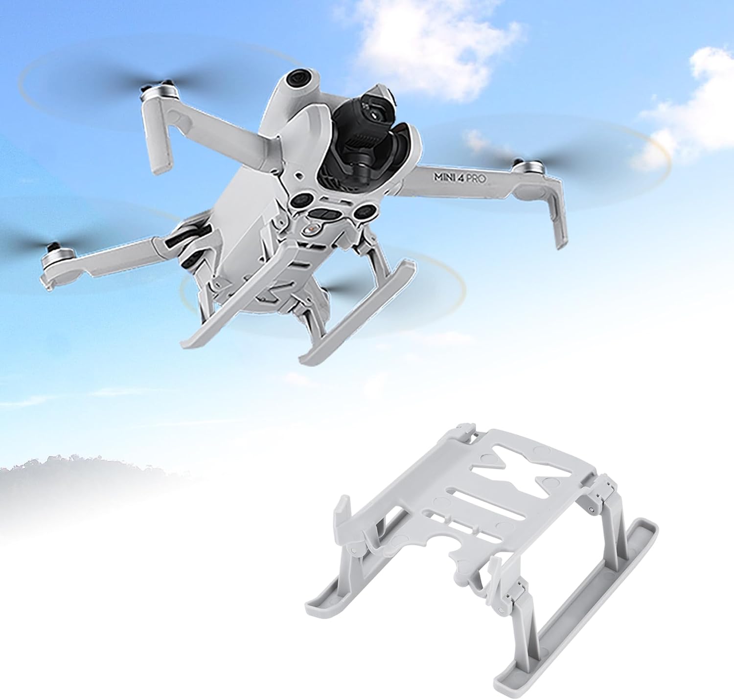 Mini 4 pro RC Landing Gear Leg Foldable Height Extender Protector Holder for Dji Mini 4 pro Drone Accessories