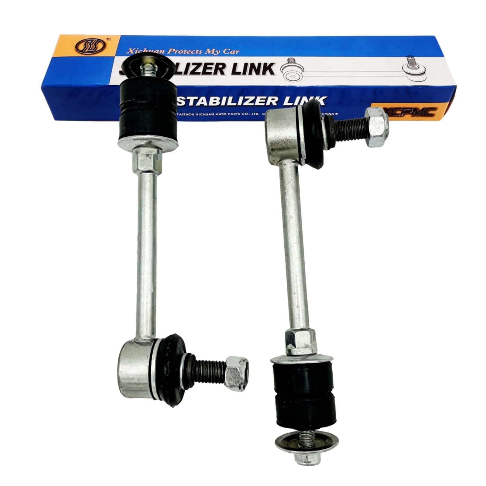 K80469 2 Pcs 2003-2022 Toyota 4Runner 07-14 FJ Cruiser 03-09 Lexus GX470 Rear Suspension Stabilizer Sway Bar End Drop Links Automotive Replacement