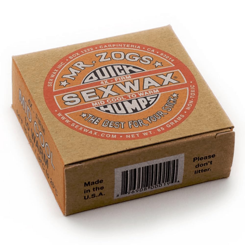 Sex Wax Quick Humps Coconut 3 Pack (Choose Temperature)