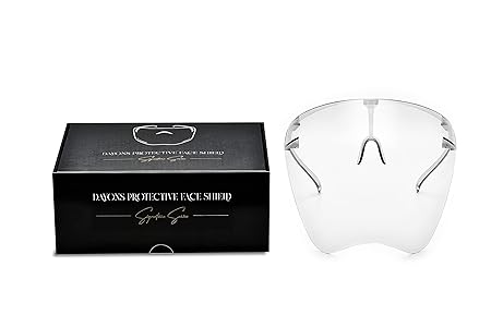 Dayons Goggle-Styled Face Shield with All-Round Safety Coverage for Bike Ride/Dust Protection - Anti-Fog | Anti Glare