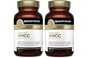 Premium Kinoko Gold AHCC Supplement - 2 Pack