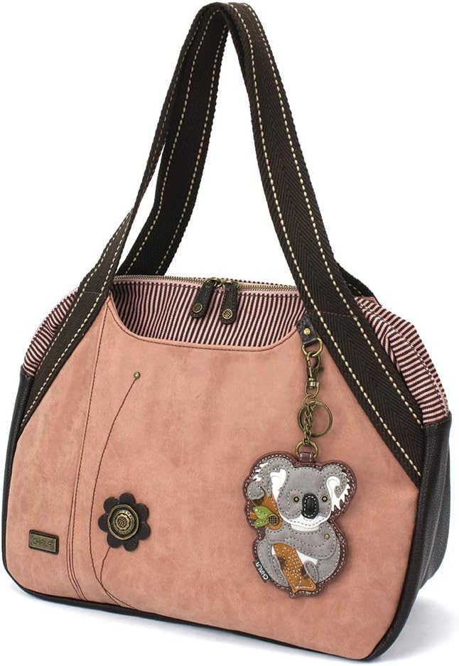 CHALA Bowling Tote Bag Dusty Rose