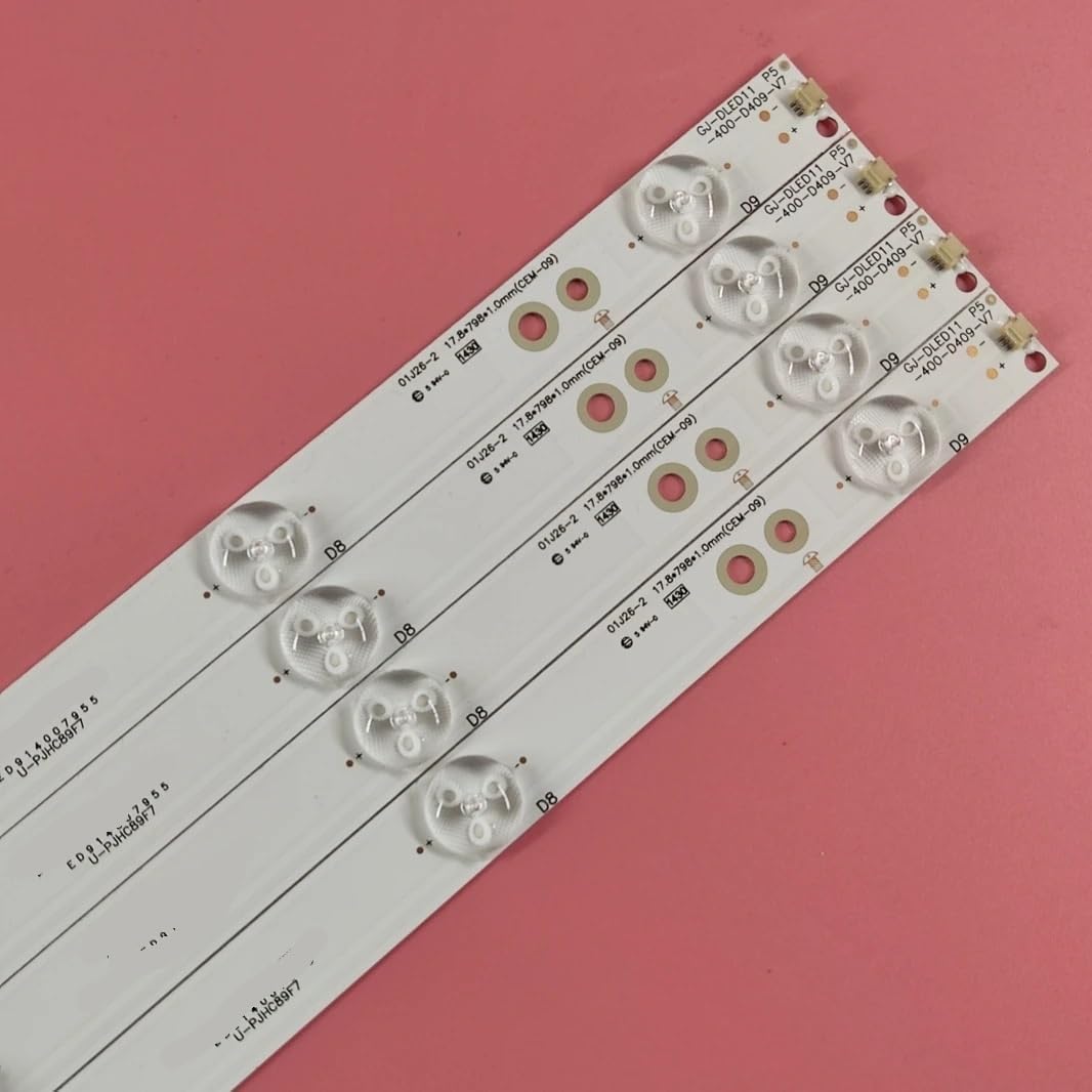Compatible with BDM4065UC 40PFT5300/12 40PFT5300/60 40PFK4509/12 40PFH5300/88 40PFT4509/60 KDL-40R350D NS-40D510NA15 Backlight Bar