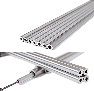 304 Stainless Steel Tube Superfine Tube, Outer Diameter 3.2mm, Wall Thickness 0.15mm,0.2mm, Micro-Diameter SUS304 Tube (Color : 3.2mm x 0.2mm, Size : 50cm x 1piece)