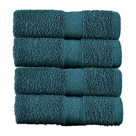 SweetNeedle Pack de 4 Toallas de baño Grandes (70 x 140 cm) - 500 g/m² 100% algodón de Lujo, ultrasuave, Calidad de Hotel, Muy Absorbente para baño, Ducha, Playa y Uso Diario