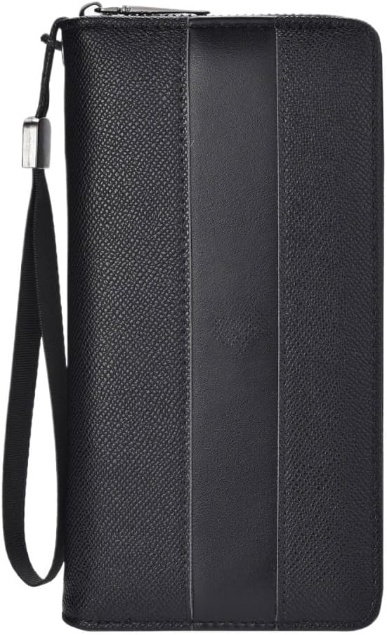 VIDI Men's Long Wallet, Hand-held, Multi Slot Zero
