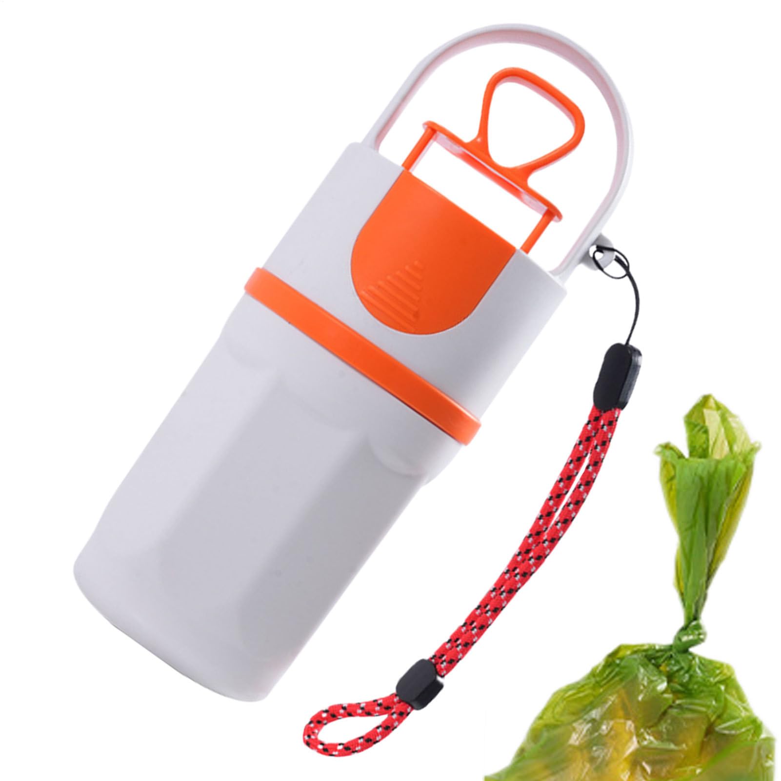 Dog Poop Tongs, Dog Poop Shovel with Bag Dispenser, Outdoor Without Touch, Animal Poop Gripper for Walks, Camping, Garden, Park, All Dog Breeds