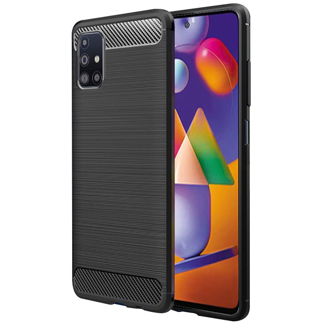 NISHTECH Carbon Fiber Hybrid Armor Drop Tested Shock Proof TPU Back Case Cover for Samsung Galaxy M51 (2020) (B08NVH2984) Amazon Price History, Amazon Price Tracker