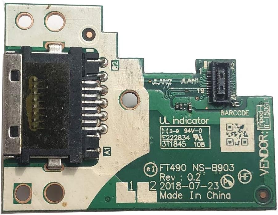 New Compatible Replacement for Lenovo Thinkpad T490 P43S Network Card Small Board RJ45 Network Cable Port 02HK993 NSB903