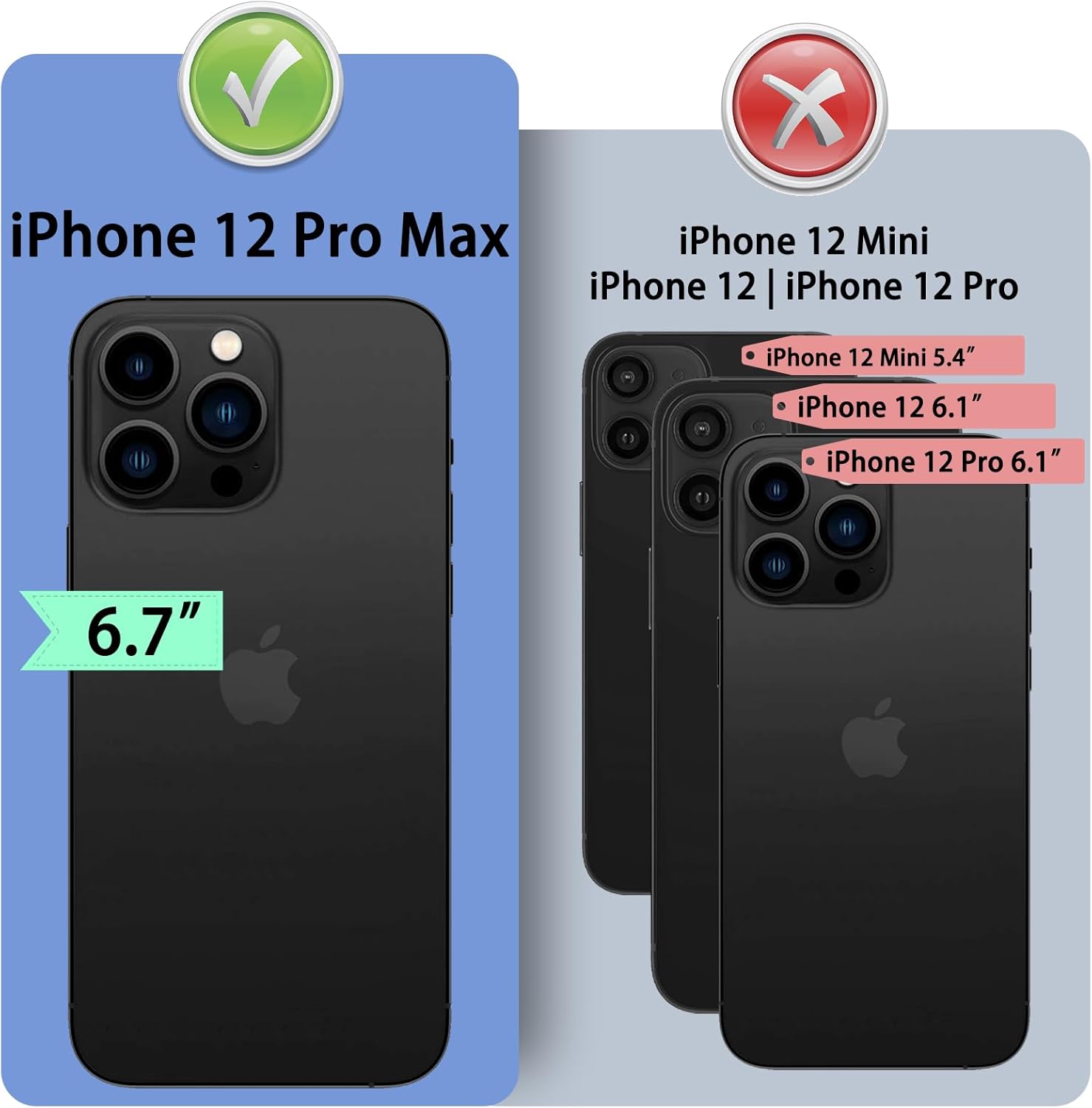 DuckSky for iPhone 12 Pro Max Genuine Leather Wallet case【RFID Blocking】【4 Credit Card Holder】【Real Leather】 Flip Folio Book Phone case Protective Cover Women Men for Apple 12ProMax case Light Brown - Image 3