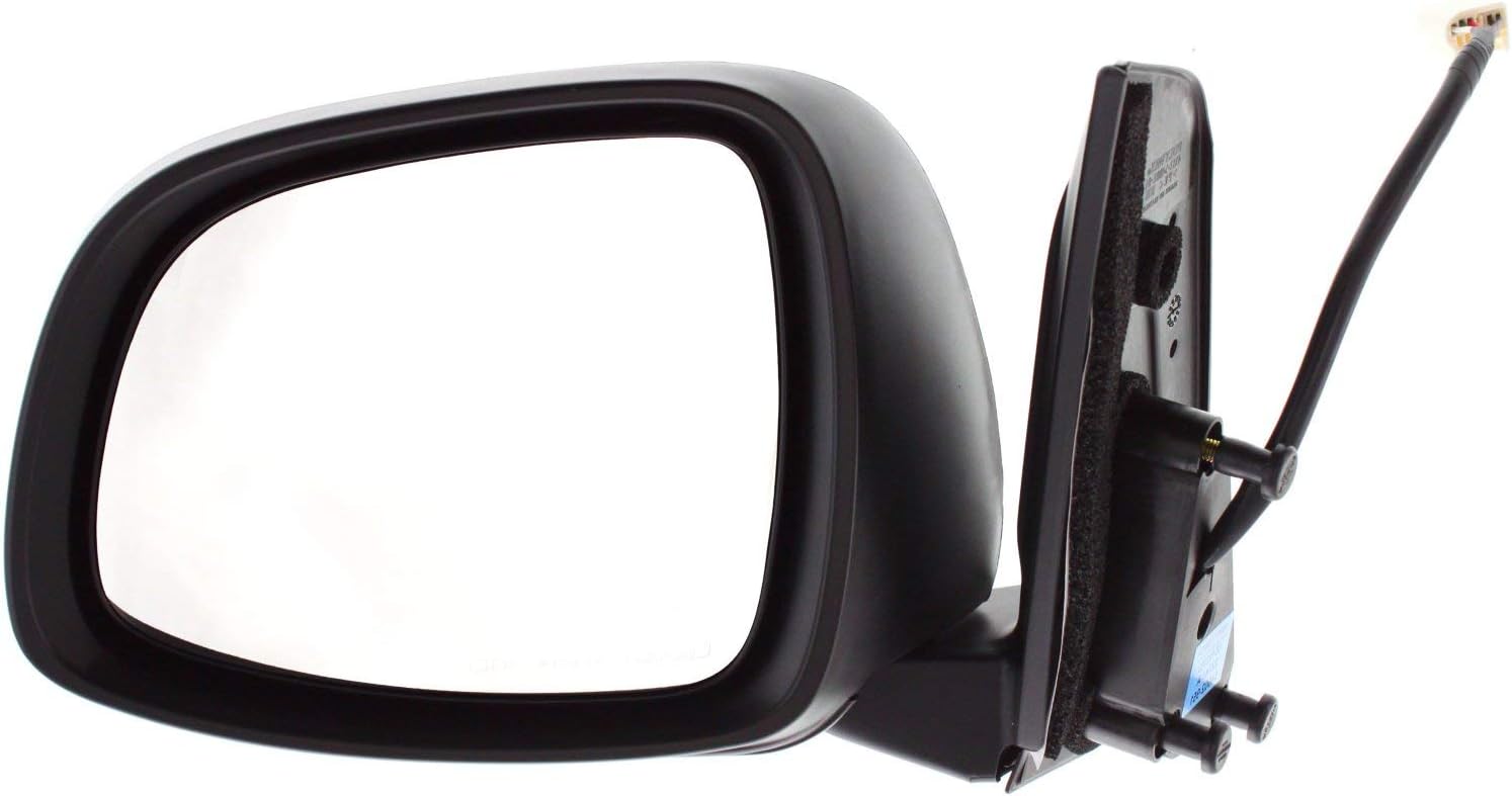 Kool Vue Driver Side Power Heated Mirror for Suzuki SX4 2007-2013 Paintable Hatchback & Sedan