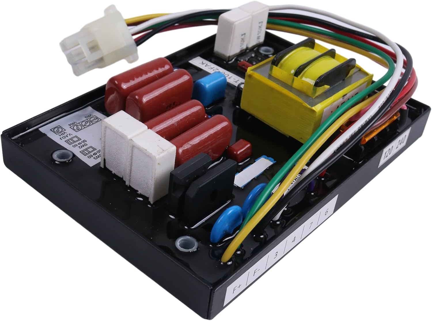 FridayParts Automatic Voltage Regulator AVR NL2242071 22-42071 DST-100-2FAK Compatible for Northern Lights Generator M773LW2 LX-E 34 E PX-308K2 PX-310K2 Replacement