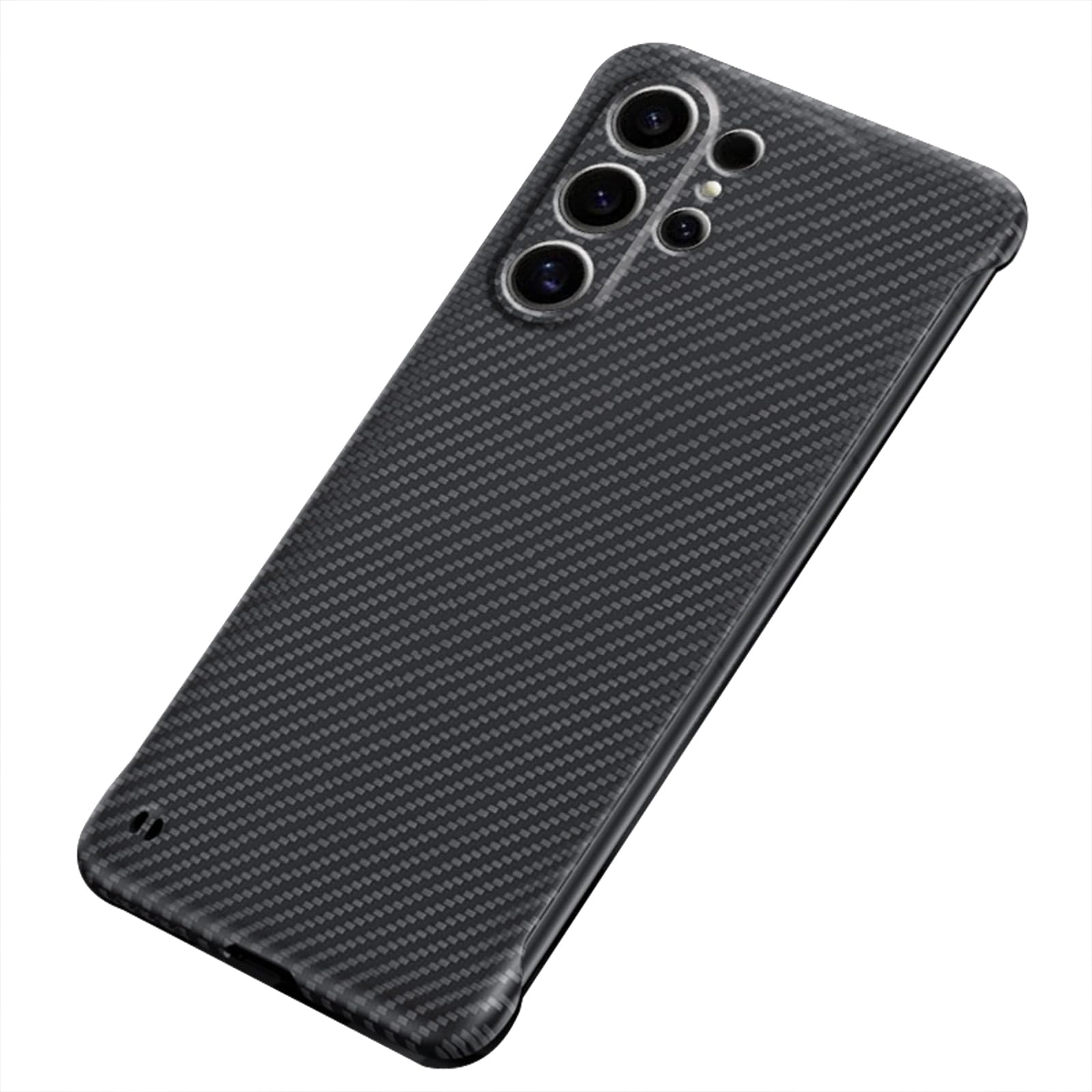 Coque sans cadre pour Samsung S25 noir idéale pour une utilisation quotidienne