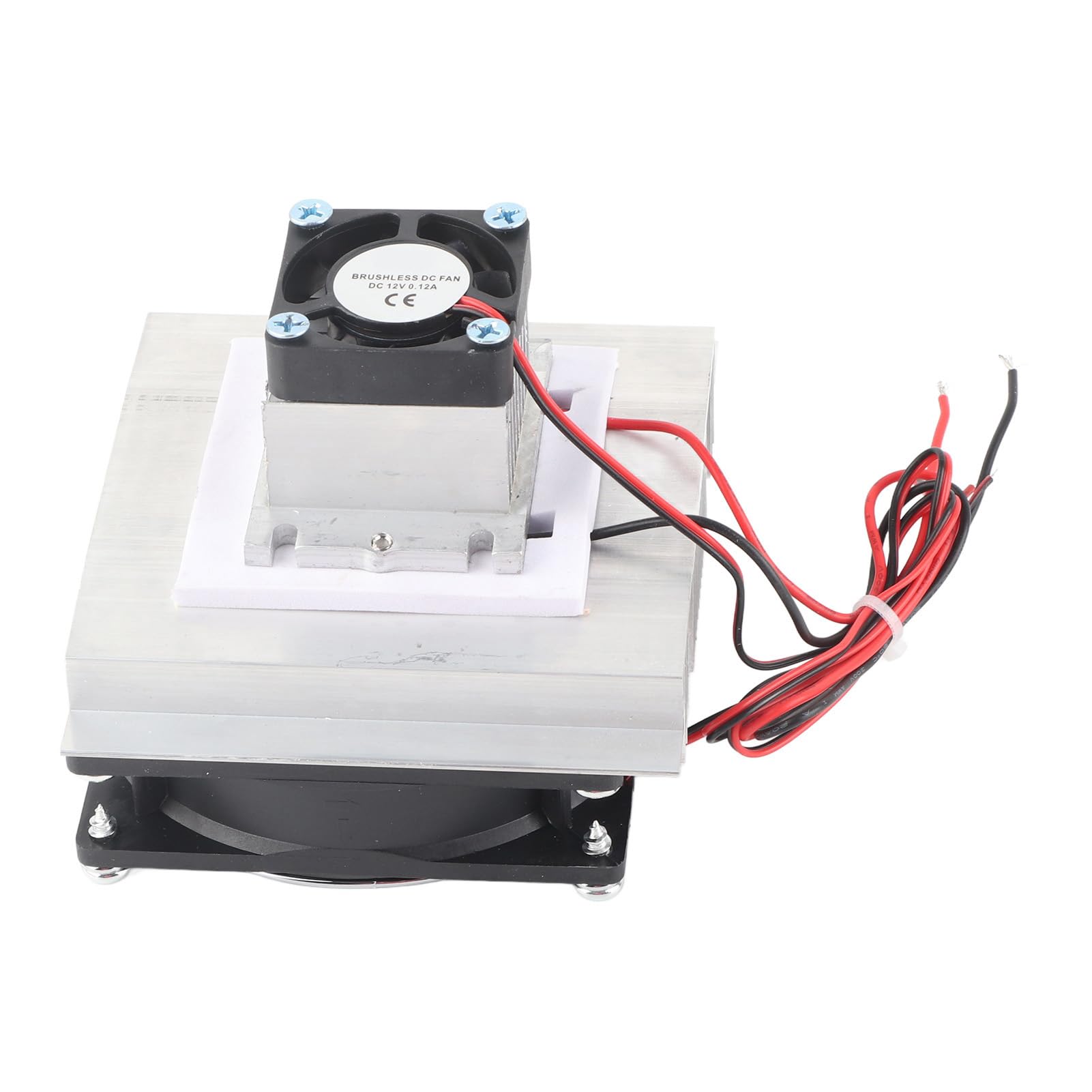 Mini Cooler Kit, Système de Refroidissement par Effet Peltier Thermoelectrique, Module Peltier Thermoelectrique XD-35 Kit pour le Refroidissement de (Il y a un fan de froid)
