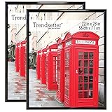 MCS Trendsetter Poster Frame, Black, 22 x 28 in, 2 pk
