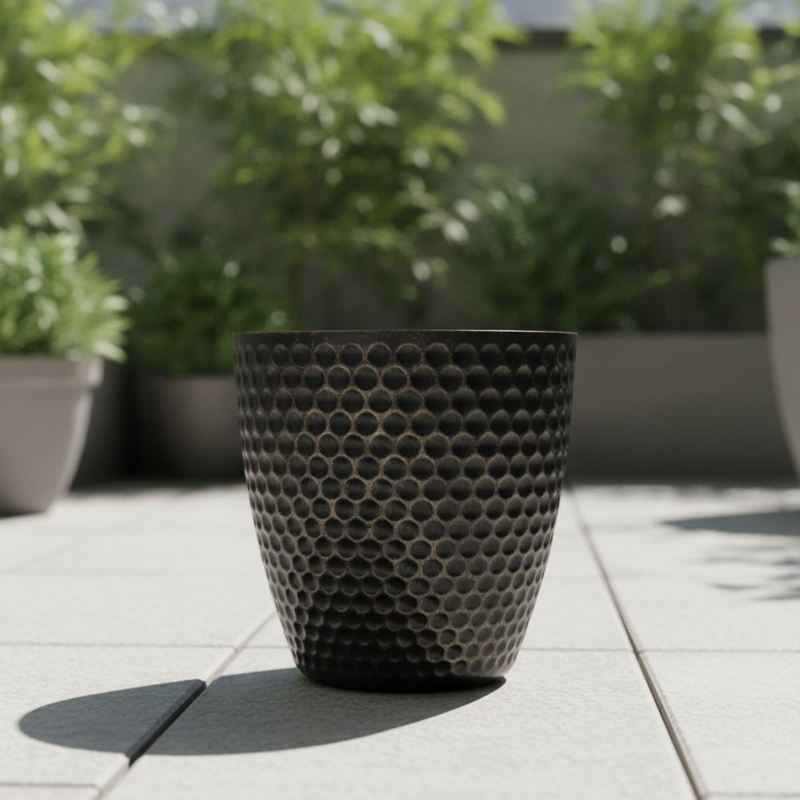 Jardinière en Métal Noir