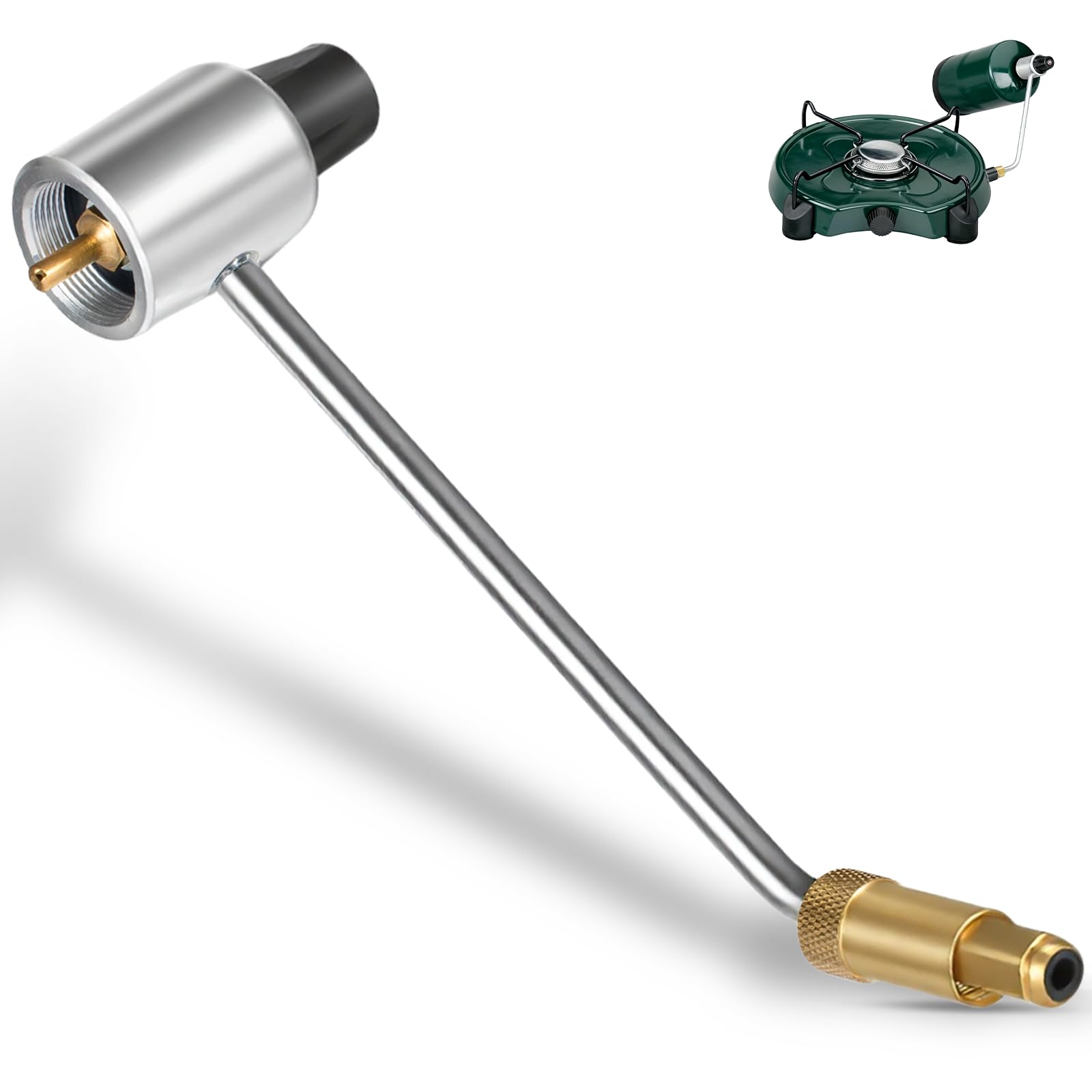 Zookpr 5430 Gas Stove Pressure Regulator Compatible with Coleman, Camp Chef, Fold N Go and Stansport Stoves, Propane Regulator Tube Replacement for