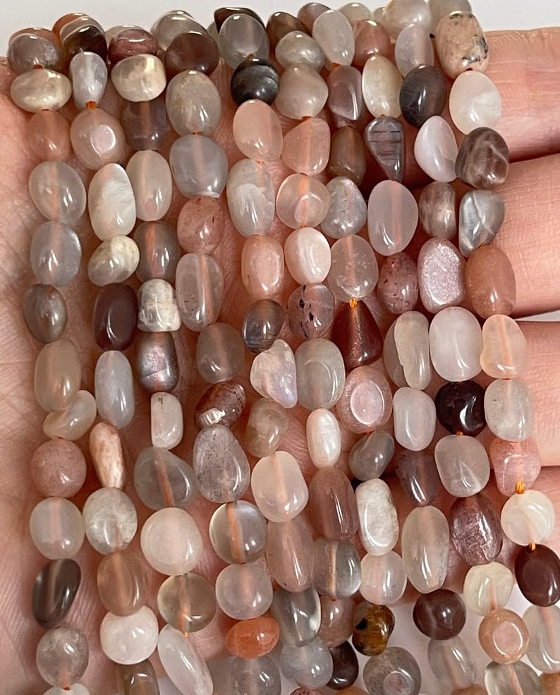 Perles en pierre de lune naturelle 4mm pour fabriquer un cadeau de bijoux fait main unique