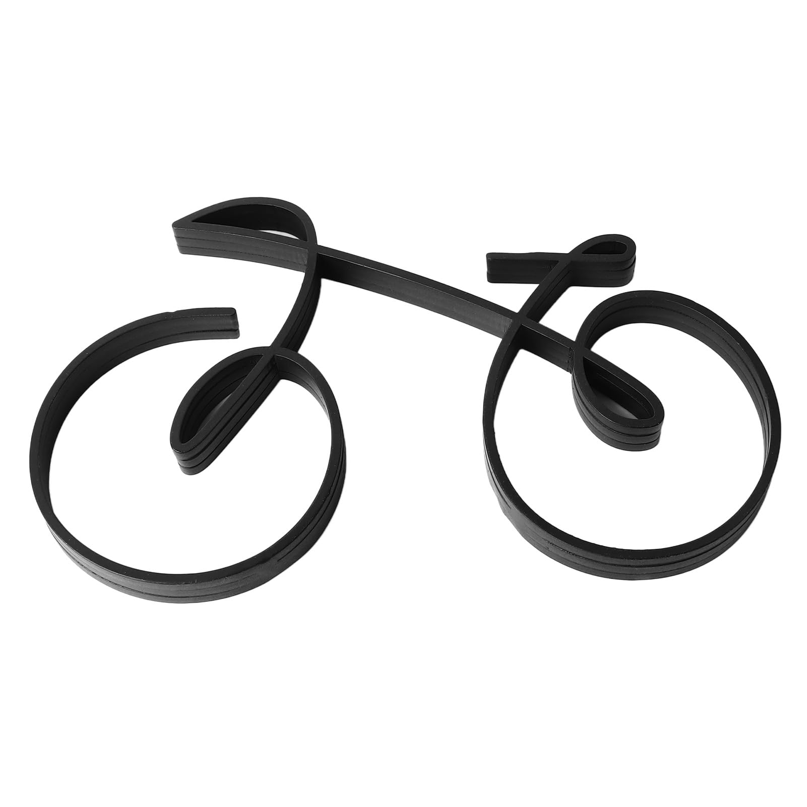 Escultura Decorativa De Bicicleta En Alambre De Hierro - Minimalista, Para Estantería O Escritorio, Ideal Para Ciclistas