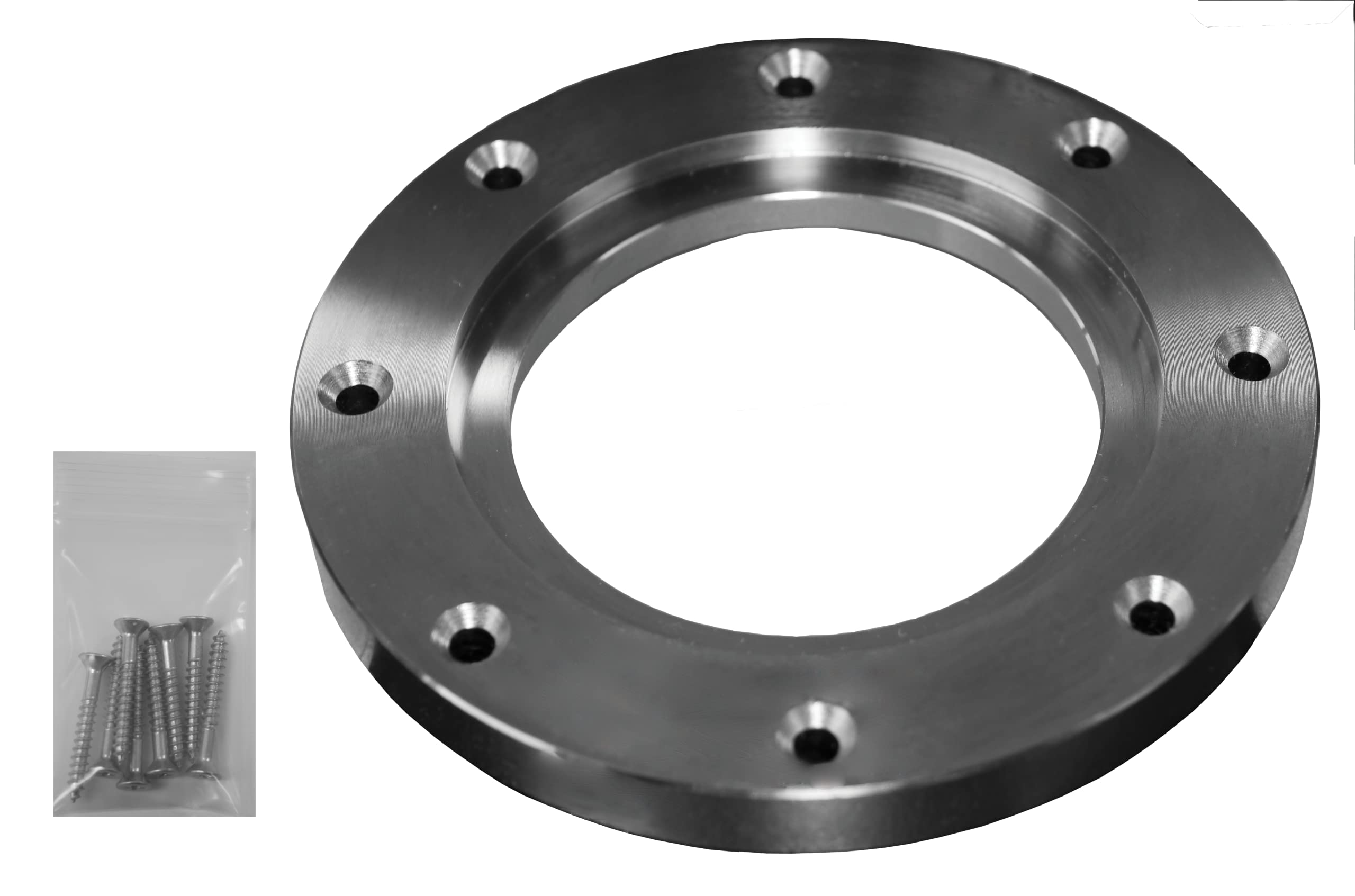 Anillo de placa frontal fácil de 6 pulgadas de alta estabilidad antivibración