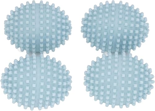 Miniatura 8 de Pelotas para lavadora y secadora, bola de lavado reutilizable para evitar enredos, eliminación de manchas, bola suavizante de PVC para lavadora