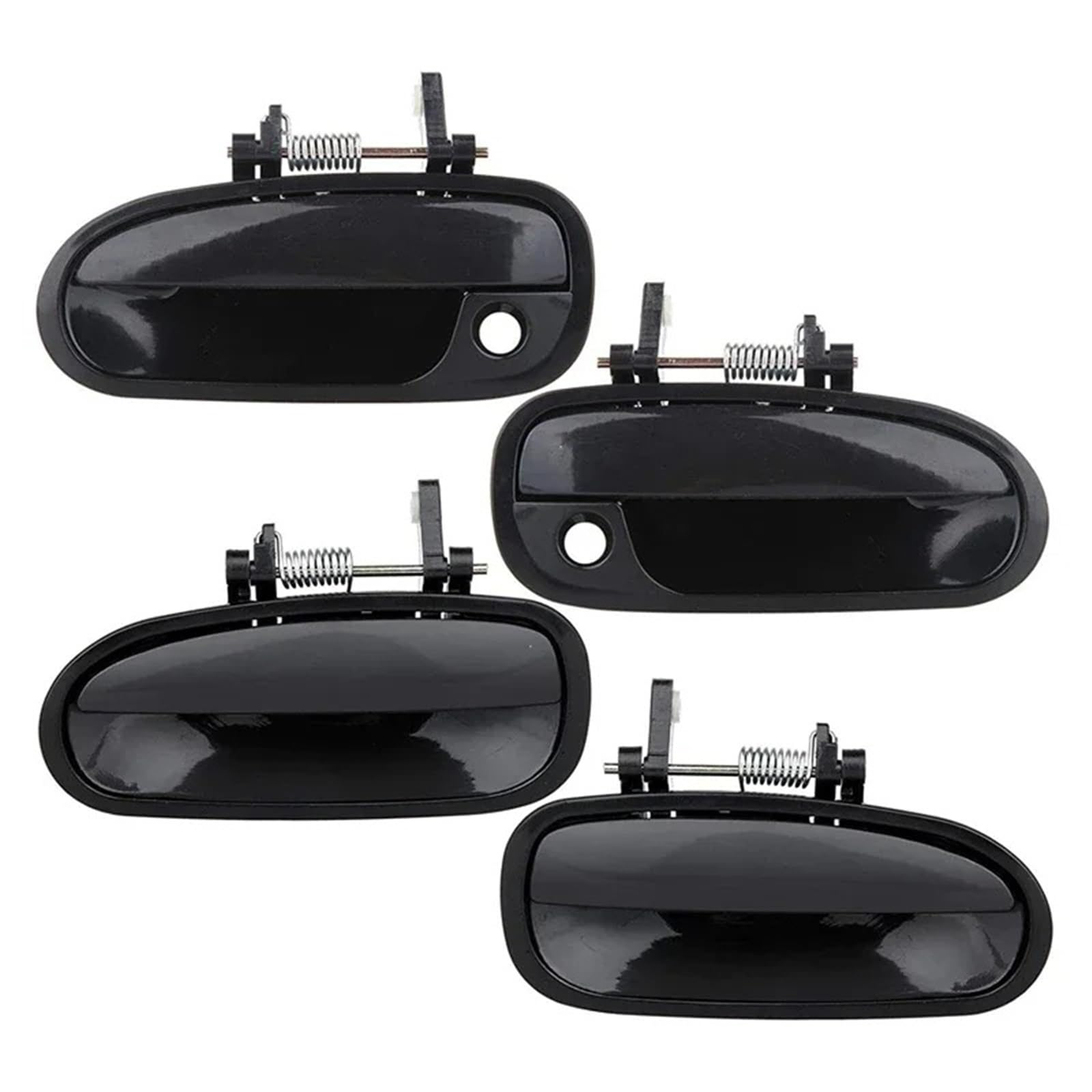 DUDUYANG Car Outside Door Handle for Civic EK3 1996-2000 1Pair Car Outside Exterior Door Handles 72640-S04-003 72140-S04-003 72180-S04-003