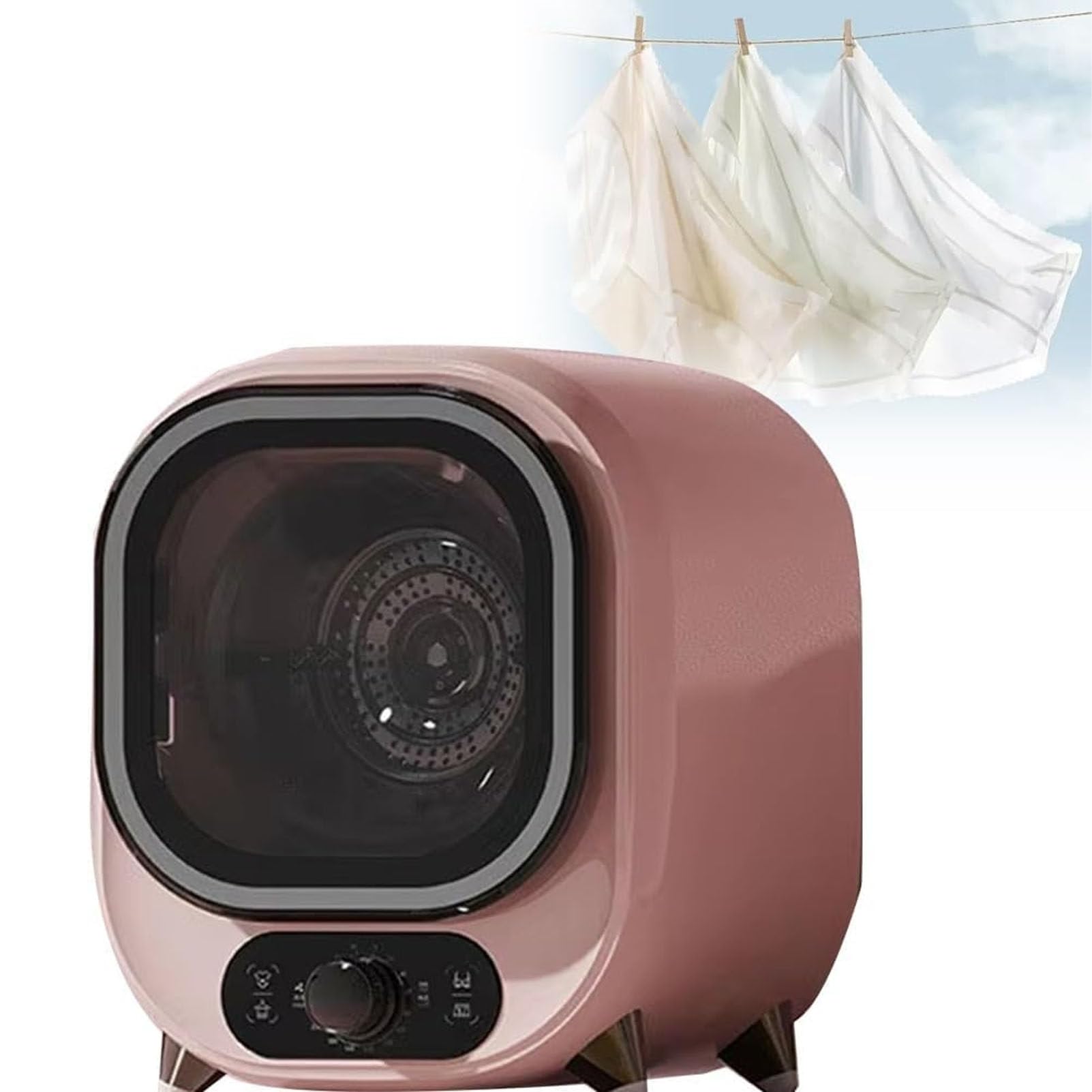 Kompaktowa suszarka kondensacyjna 5 kg CoralPink