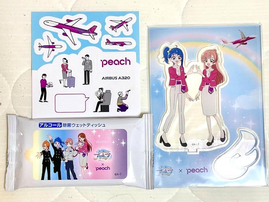 ［新品］ひろがるスカイ！プリキュア　シャープ　コラボアクスタ 新品ラスト］ひろがるスカイ！プリキュア シャープ コラボ