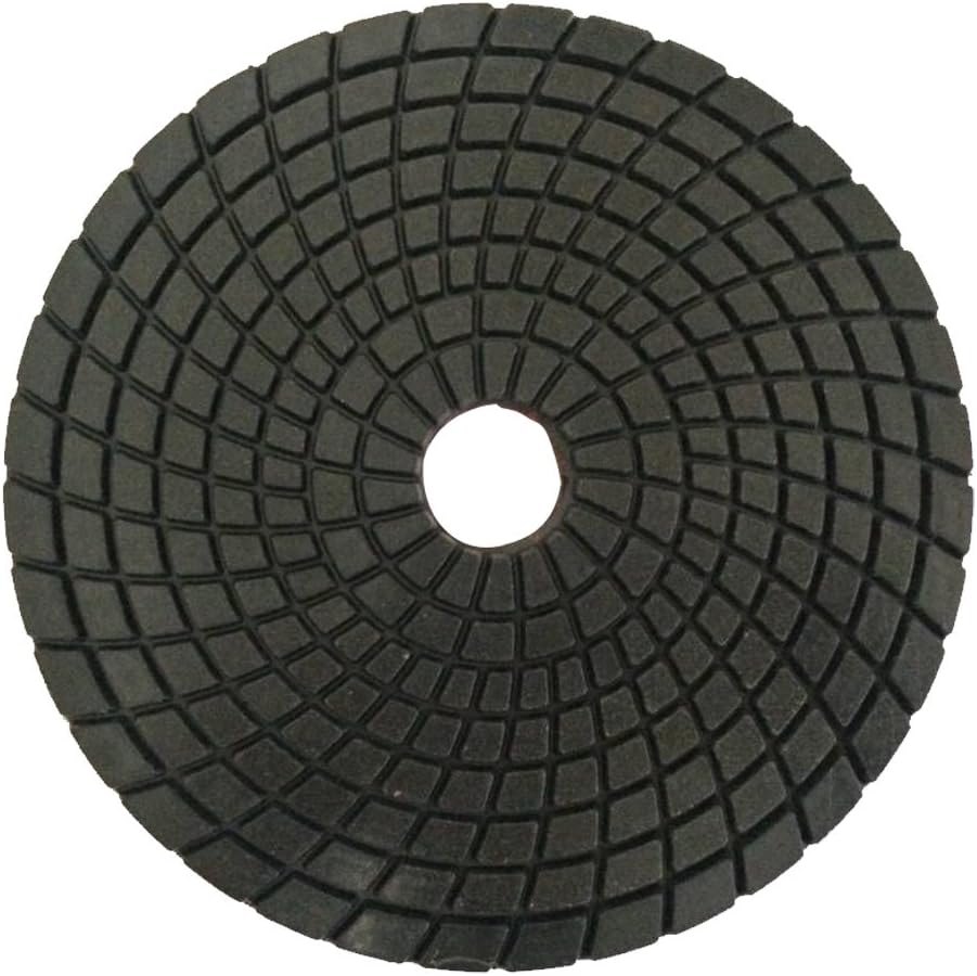 Diamond 5 Inch Wet 7 Step Polishing Sanding Pads 7 Pcs for Granite Marble Stone Grit 50-3000