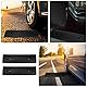 OUNONA 2 Stück Loading Ramp Car, Rampenpolster Bordsteinrampe Autorampe Mäherrampen Fahrzeugrampen Gummipuffer Schuppenrampe Heavy Duty Car Ramp for Any Surface