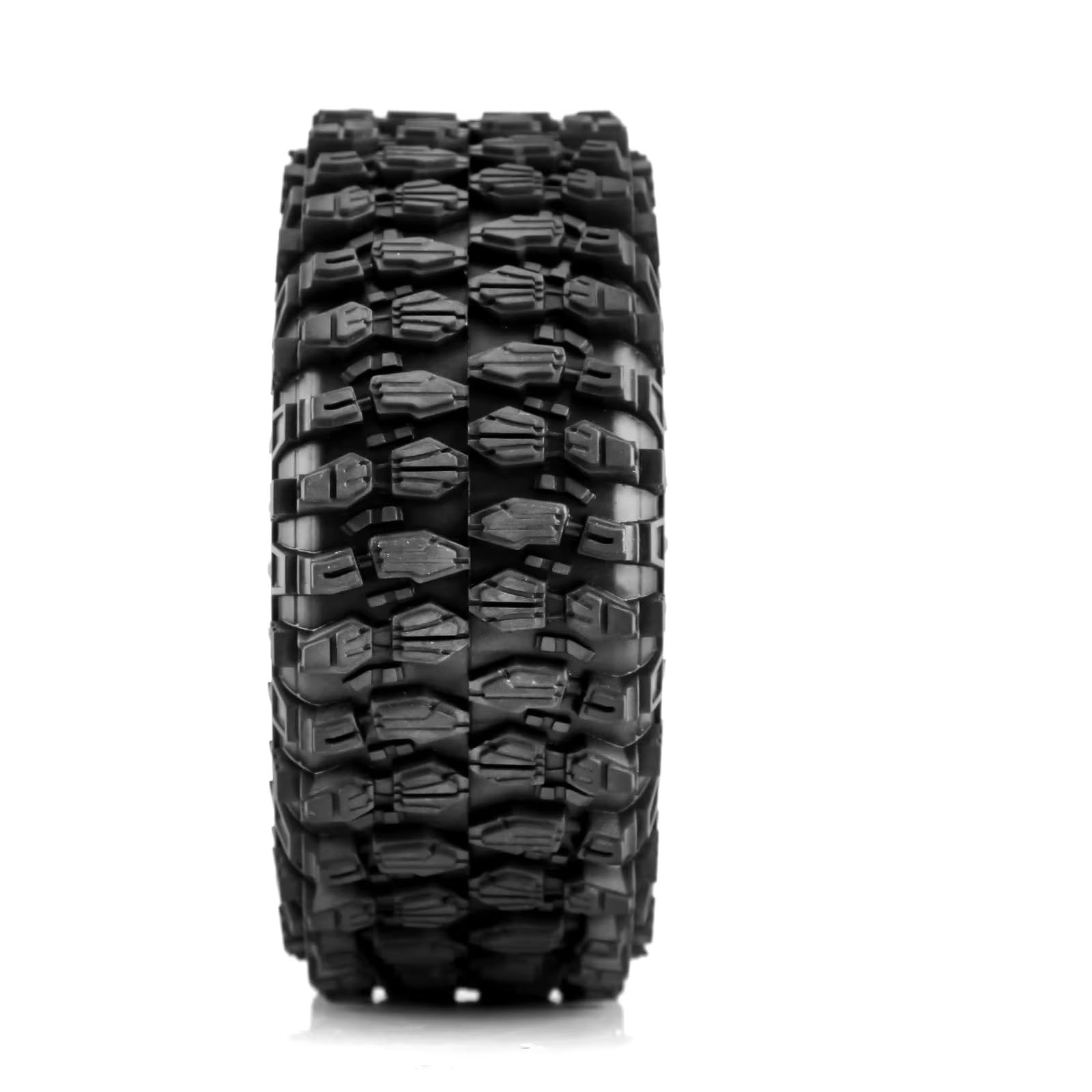 Per RC Auto 1/8 Aggiornamenti Parti Componenti Modifiche Pneumatici In Gomma 2.6 Pollici 135x55x66mm G8 Battistrada Arrampicata Ricambi Modellini RC