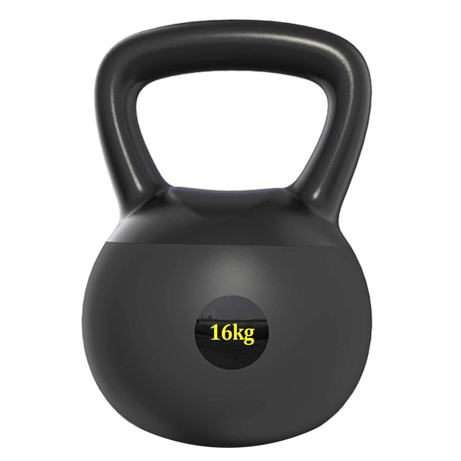 Kettlebell Kettlebell del Fitness Morbido, Palestra per La Casa Peso della Formazione della Forza Professionale, Guscio Morbido del PVC Anti-collisione, 8kg / 12 kg / 16 kg
