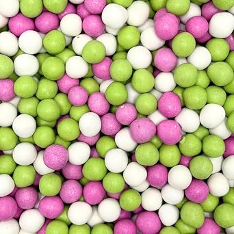 Pastell Mint Mint Chocolate Bites with Crisp Candy Shell Swedish-Style Chocolate Candy Pick & Mix 8oz - 1/2 lbs - 227g