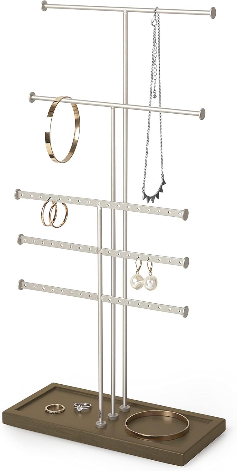 Umbra Trigem Tabletop Jewelry Organizer Freestanding
